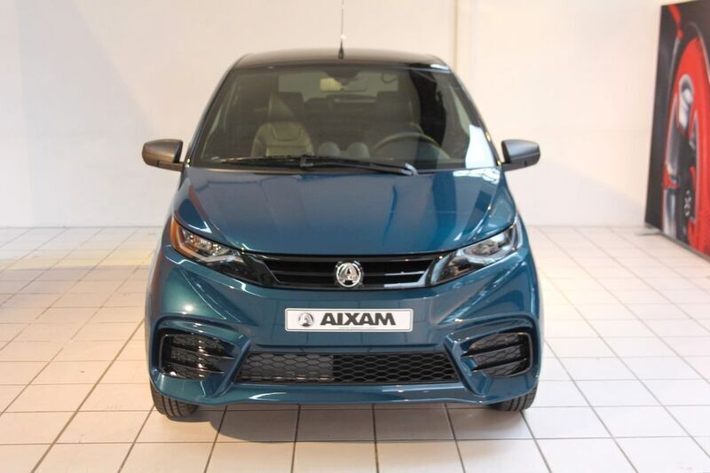 Neu Aixam Coupe 2025 Blau Coupé