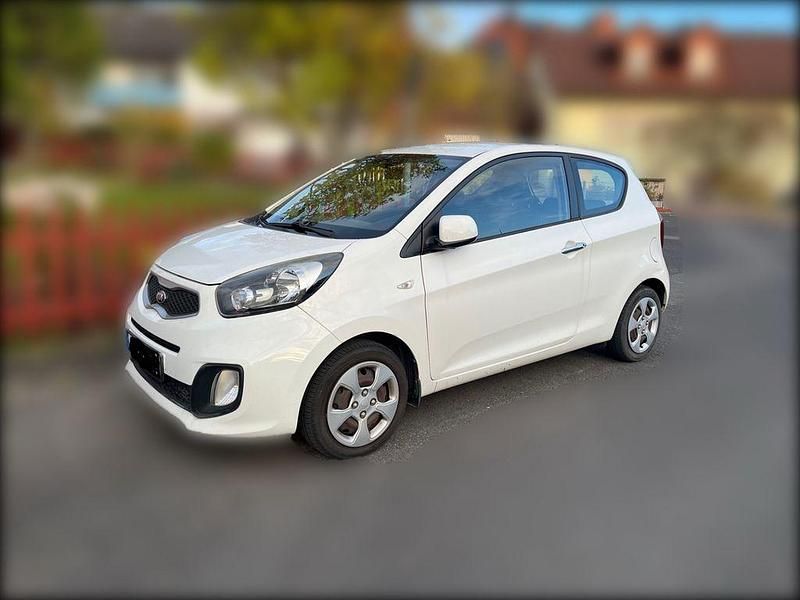 Weiß Gebraucht 2013 Kia Picanto Attract Kleinwagen | 4.000 € (Fairer Preis) - Bild 1/4