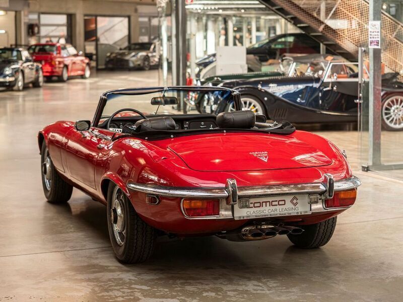 Usata Jaguar E-Type 241 CV (177 kW) 1973 Rosso Cabrio