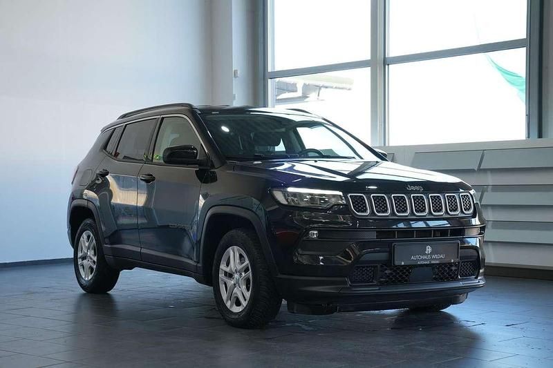 Gebraucht Jeep Compass Longitude 150 PS (110 kW) 2021 Carbon black clear coat SUV