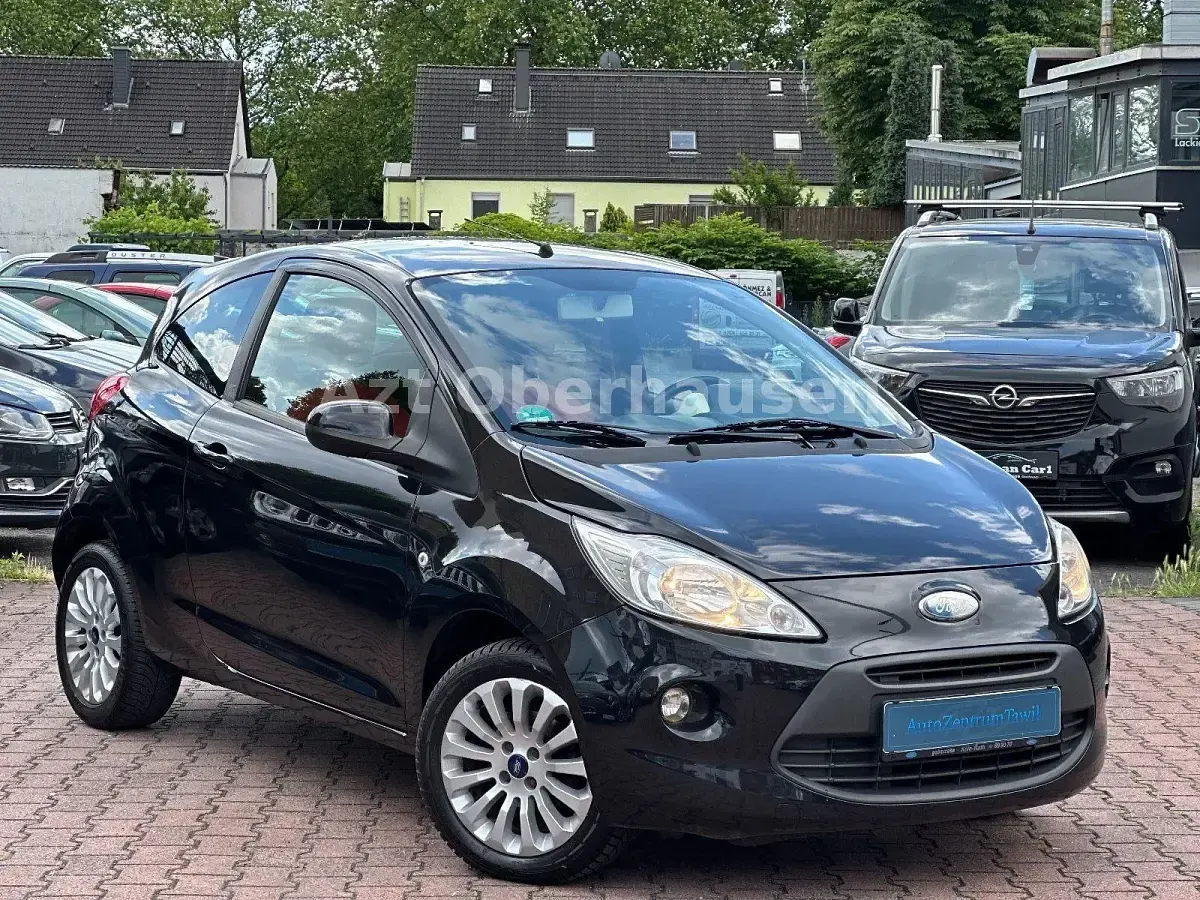 Gebraucht Ford Ka Titanium 69 PS (50 kW) 2010 Schwarz Kleinwagen