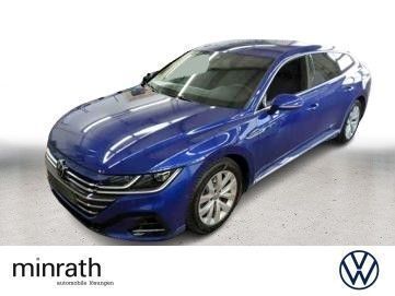Blau Gebraucht 2021 VW Arteon R-line Limousine | 32.480 € (Superpreis) - Bild 1/4