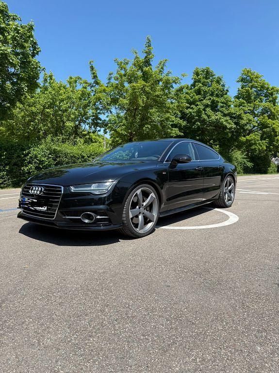 Schwarz Gebraucht 2018 Audi A7 Competition Kleinwagen | 38.500 € (Teuer) - Bild 1/4