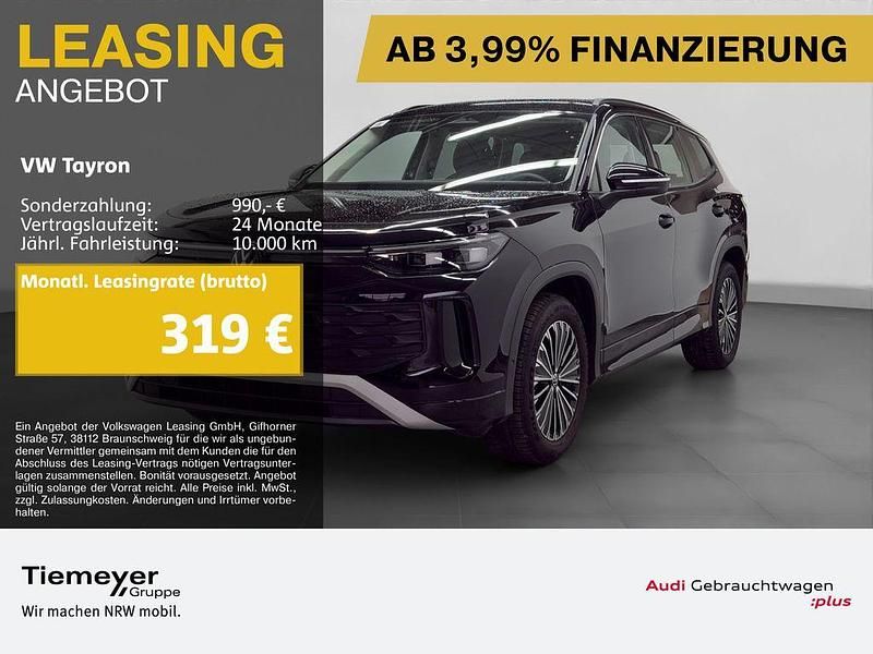 Gebraucht VW Tayron Life 150 PS (110 kW) 2025 Schwarz SUV