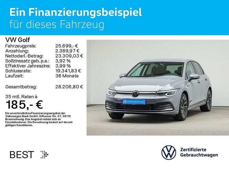 Gebraucht VW Golf VIII Style 150 PS (110 kW) 2023 Mondsteingrau Limousine