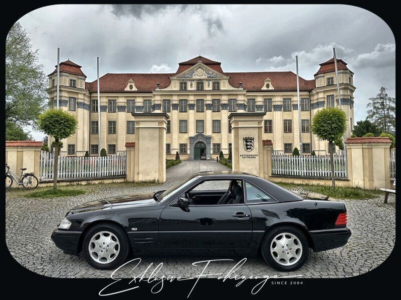 Second-hand Mercedes SL320 224 CP (164 kW) 1997 Negru Cabrio