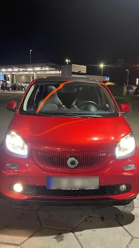 Second-hand Smart ForFour Prime 90 CP (66 kW) 2017 Roșu Hatchback