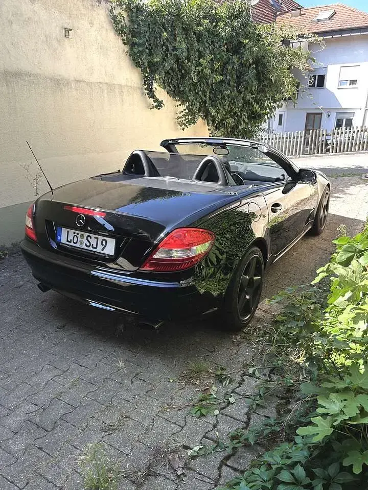 Gebraucht Mercedes SLK200 163 PS (119 kW) 2005 Schwarz Cabrio