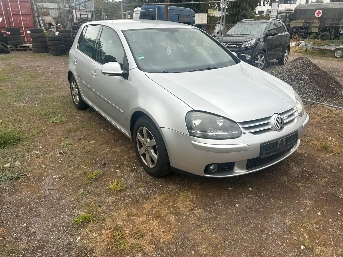 Gebraucht VW Golf V 2008 Silber Kleinwagen