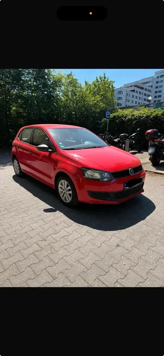 Gebraucht VW Polo 60 PS (44 kW) 2010 Rot Kleinwagen