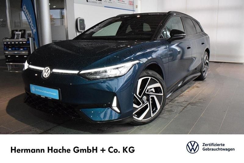 Blau Gebraucht 2025 VW ID.7 GTX Kombi | 49.890 € - Bild 1/4