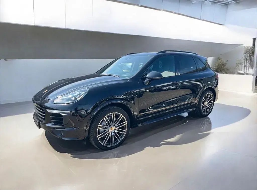 Gebraucht Porsche Cayenne Platinum Edition 385 PS (283 kW) 2017 Schwarz SUV
