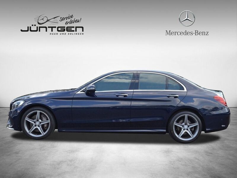 Gebraucht Mercedes C250 AMG line 211 PS (155 kW) 2016 Cavansitblau Limousine