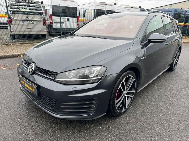 Grau Gebraucht 2016 VW Golf VII GTD Kombi | 8.900 € (Superpreis) - Bild 1/4