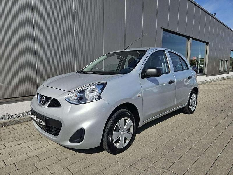 Silber Gebraucht 2014 Nissan Micra Visia Kleinwagen | 3.990 € (Guter Preis) - Bild 1/4