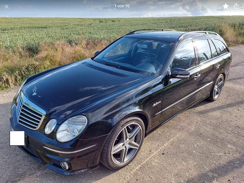 Schwarz Gebraucht 2007 Mercedes E63 AMG AMG Kombi | 29.999 € (Fairer Preis) - Bild 1/4