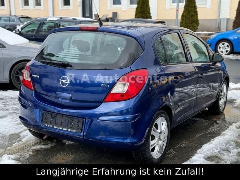 Gebraucht Opel Corsa Edition 75 PS (55 kW) 2007 Blau Kleinwagen