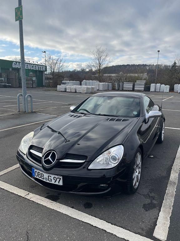 Schwarz Gebraucht 2004 Mercedes SLK350 AMG Cabrio | 8.500 € (Superpreis) - Bild 1/4
