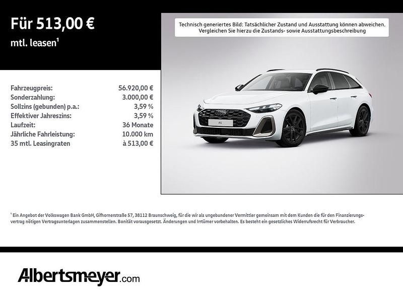 Weiß Gebraucht 2025 Audi A5 Sport Coupé | 56.920 € (Teuer) - Bild 1/4