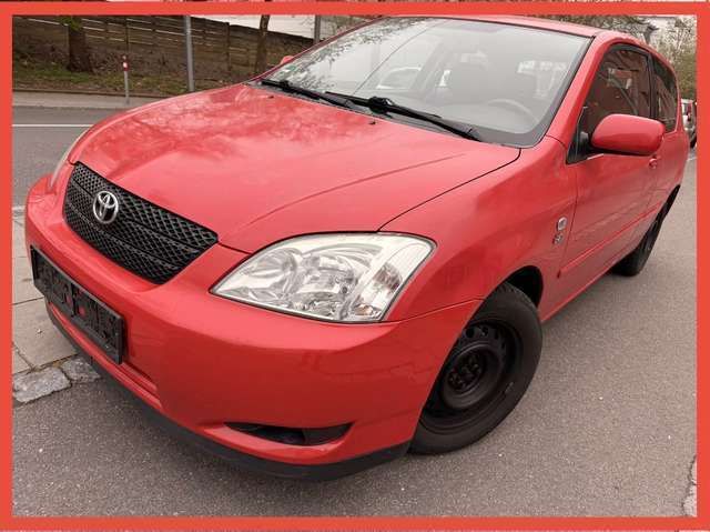 Rot Gebraucht 2003 Toyota Corolla Sol Limousine | 1.399 € (Fairer Preis) - Bild 1/4