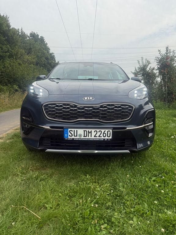 Blau Gebraucht 2020 Kia Sportage GT-Line SUV | 18.900 € (Guter Preis) - Bild 1/4