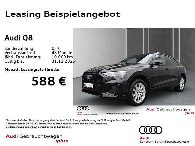 Schwarz Gebraucht 2025 Audi Q8 SUV | 68.885 € (Teuer) - Bild 1/4
