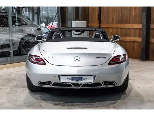 Gebraucht Mercedes SLS AMG AMG 571 PS (419 kW) 2012 Iridiumsilber metallic Cabrio