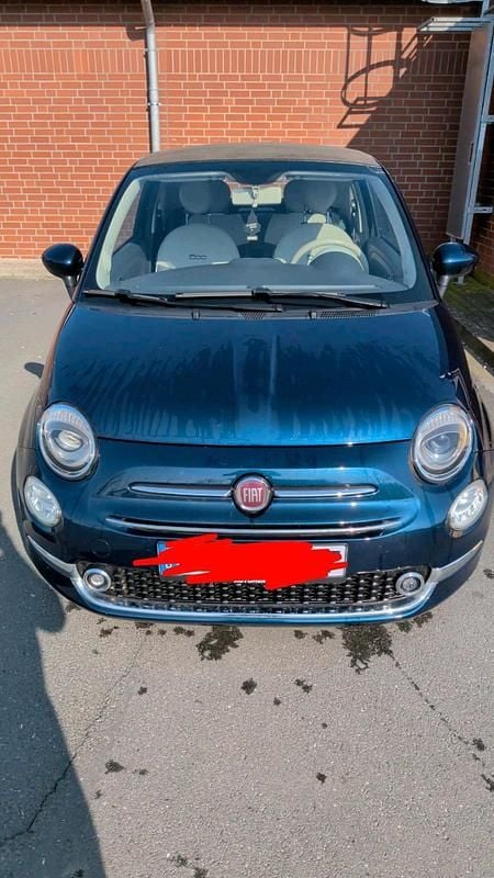 Gebraucht Fiat 500 69 PS (50 kW) 2017 Blau Cabrio