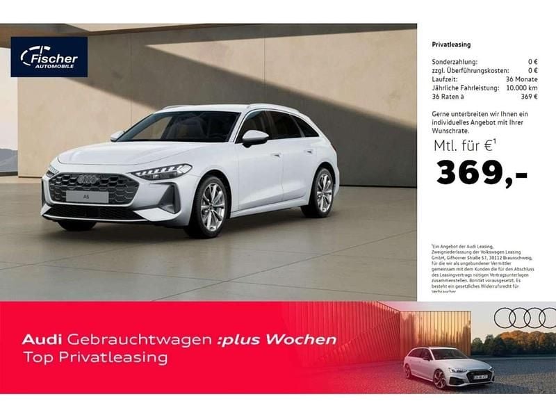Weiß (gletscherweiß metallic) Gebraucht 2025 Audi A5 Advanced Coupé | 47.980 € (Superpreis) - Bild 1/4