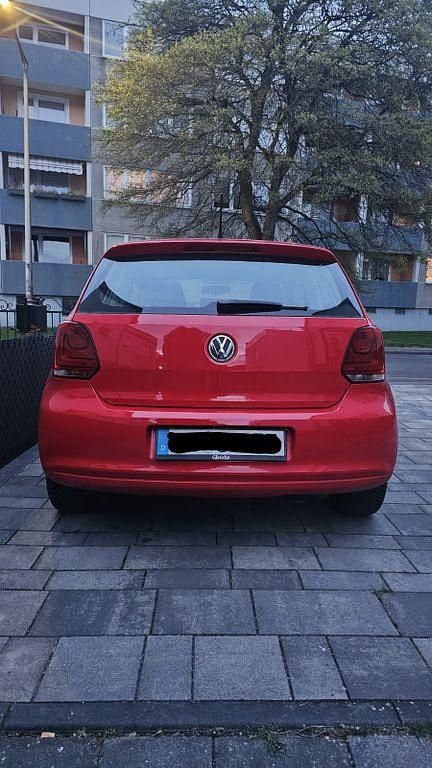 Gebraucht VW Polo 69 PS (50 kW) 2010 Rot Kleinwagen