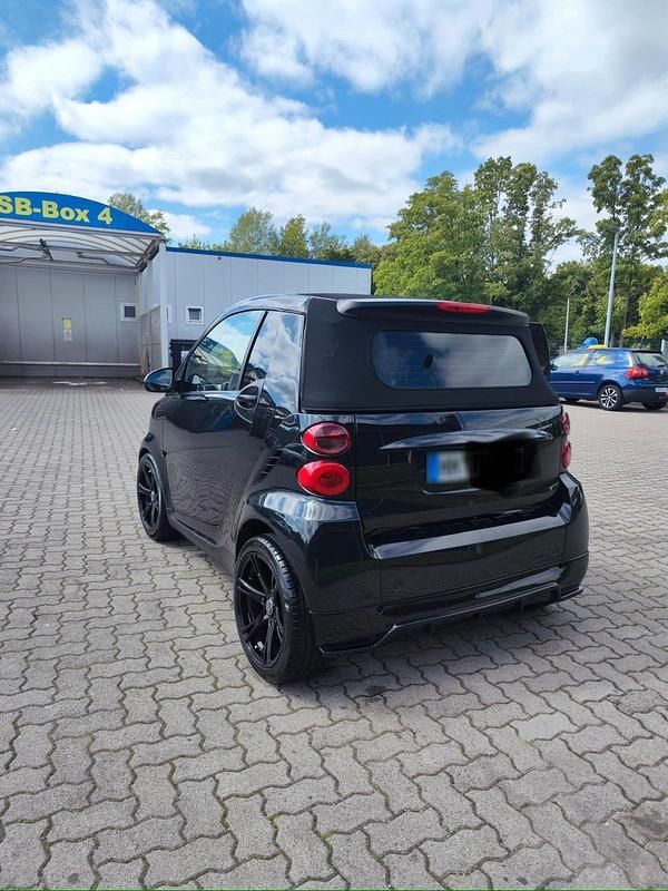 Gebraucht Smart ForTwo Cabrio Brabus 71 PS (52 kW) 2010 Schwarz Cabrio