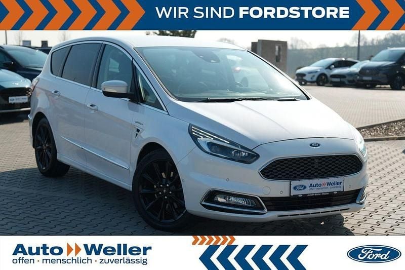 Gebraucht Ford S-MAX Vignale 241 PS (177 kW) 2019 Weiß Van / Kleinbus