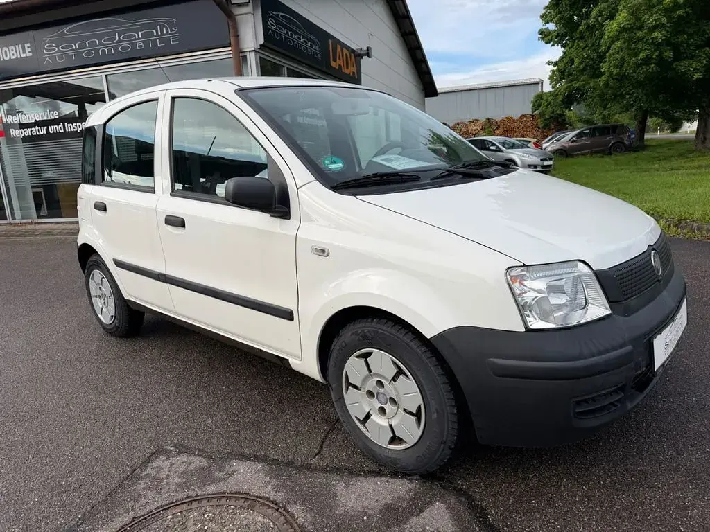 Gebraucht Fiat Panda Active 54 PS (39 kW) 2009 Weiß Kleinwagen