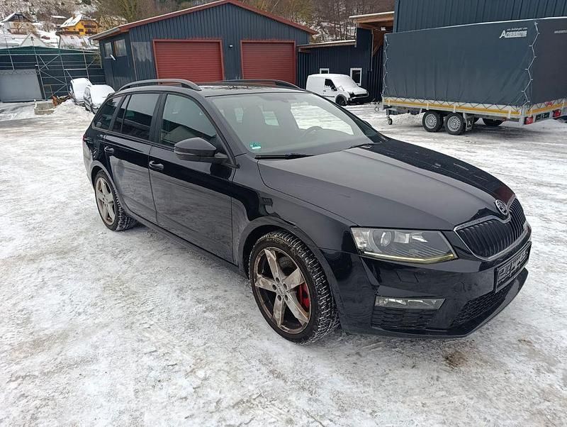 Gebraucht Skoda Octavia RS 184 PS (135 kW) 2015 Schwarz Kombi