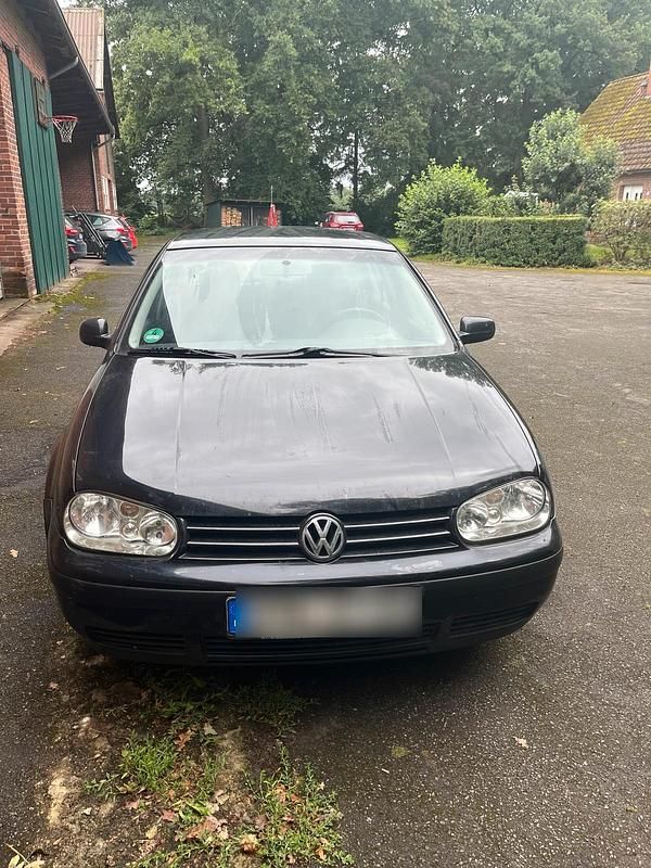 Schwarz Gebraucht 2002 VW Golf IV Limousine | 200 € (Superpreis) - Bild 1/4