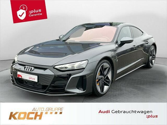 Grau Gebraucht 2021 Audi e-tron GT quattro Limousine | 72.890 € (Teuer) - Bild 1/2