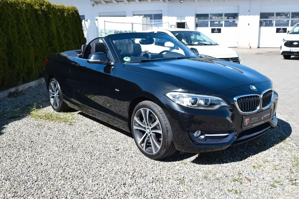 Gebraucht BMW 228 Sport Line 245 PS (180 kW) 2016 Schwarz Cabrio
