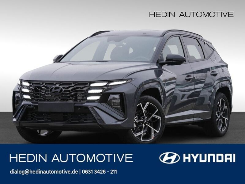 Schwarz Neu 2025 Hyundai Tucson N Line SUV | 37.990 € (Fairer Preis) - Bild 1/4