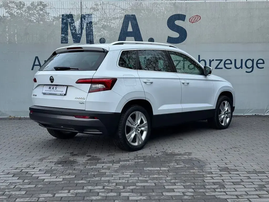 Gebraucht Skoda Karoq Style 150 PS (110 kW) 2018 Weiß SUV