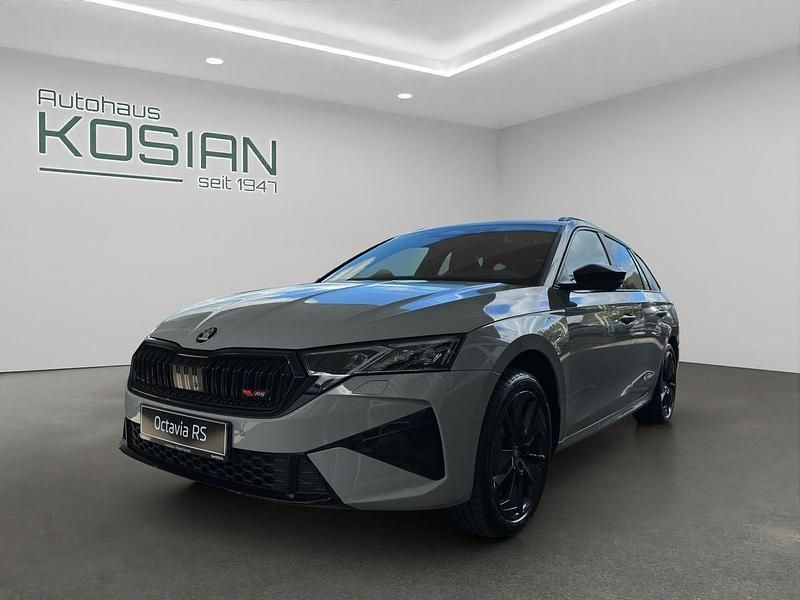 Khakigrün metallic Neu 2025 Skoda Octavia RS Kombi | 48.790 € (Teuer) - Bild 1/4
