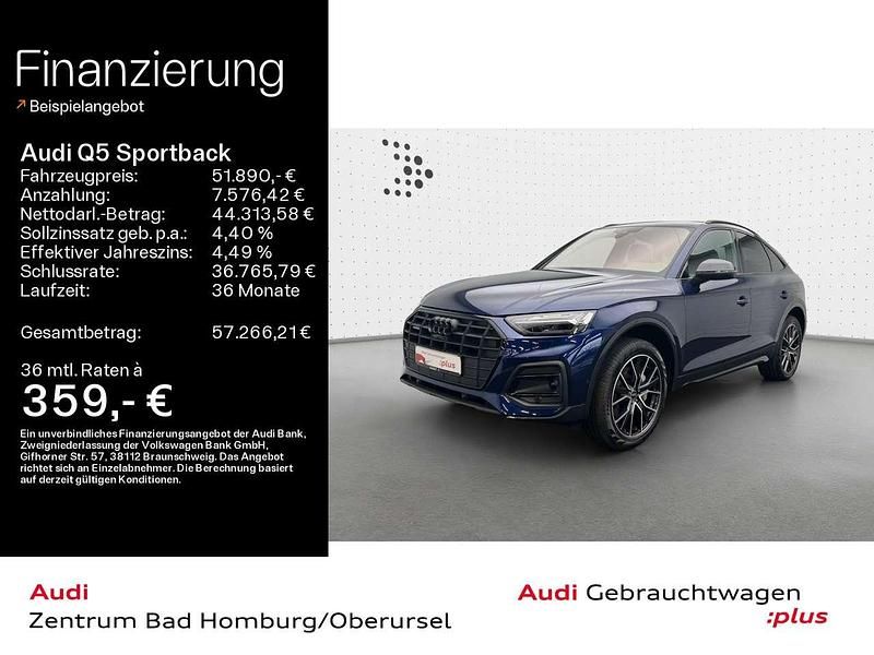 Gebraucht Audi Q5 Advanced 299 PS (219 kW) 2024 Navarrablau metallic SUV