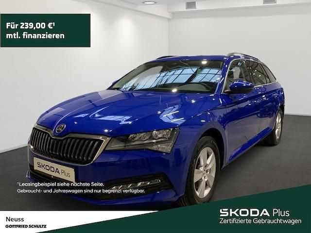 Gebraucht Skoda Superb Ambition 150 PS (110 kW) 2023 Energyblau Kombi