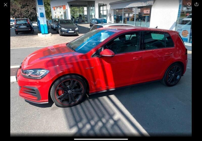 Rot Gebraucht 2019 VW Golf VII GTI Limousine | 29.500 € - Bild 1/4