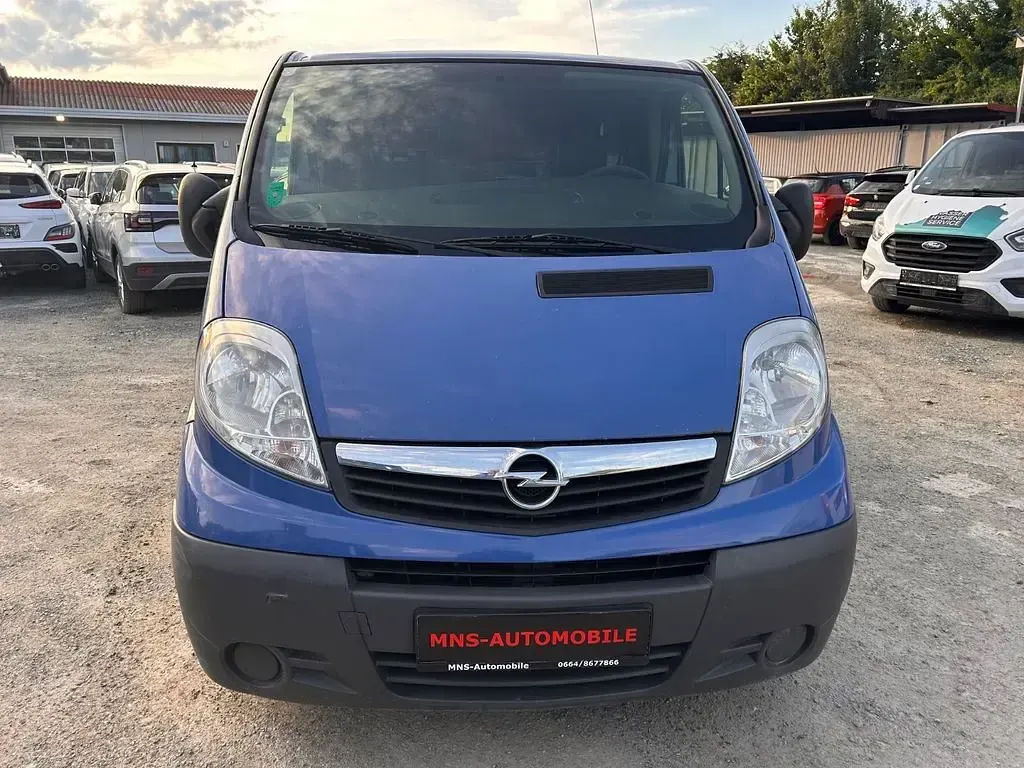 Gebraucht Opel Vivaro 90 PS (66 kW) 2007 Blau Van / Kleinbus