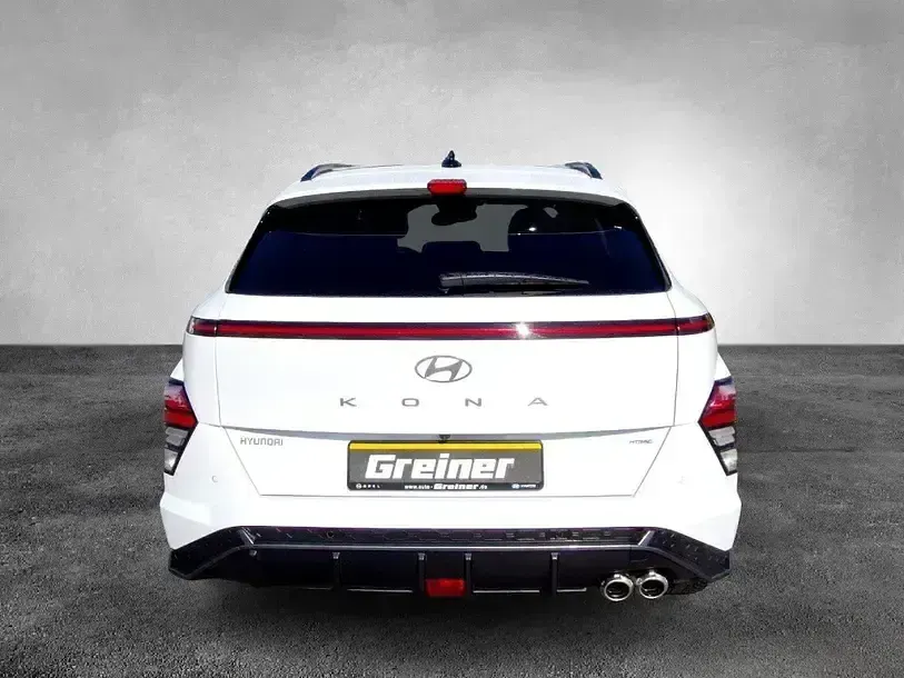 Gebraucht Hyundai Kona N Line 199 PS (146 kW) 2024 Serenity white (metallic) SUV