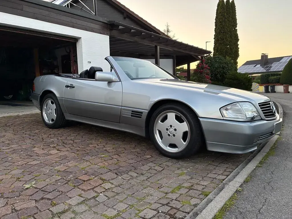 Gebraucht Mercedes SL500 320 PS (235 kW) 1992 Silber Cabrio
