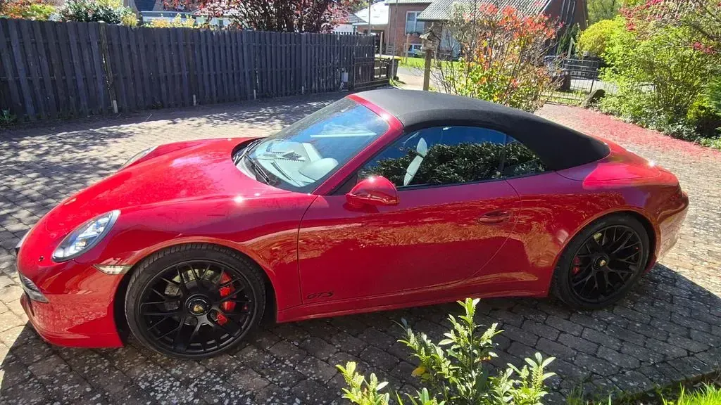 Brugt Porsche 991 430 HK (316 kW) 2015 Rød Cabriolet