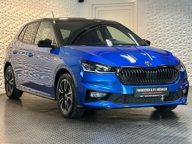 Gebraucht Skoda Fabia Monte Carlo 150 PS (110 kW) 2025 Raceblau metallic Limousine