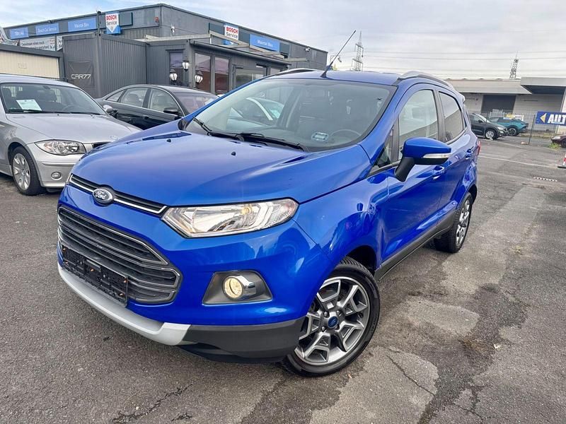 Blau Gebraucht 2015 Ford Ecosport Titanium SUV | 9.990 € (Fairer Preis) - Bild 1/4