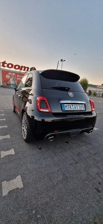 Gebraucht Abarth 595 Turismo 160 PS (117 kW) 2015 Schwarz Kleinwagen